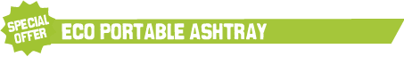 Portable Ashtray - Special Offer